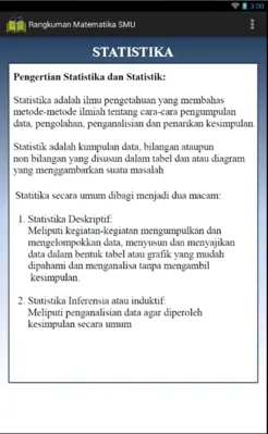 Matematika SMU android App screenshot 0